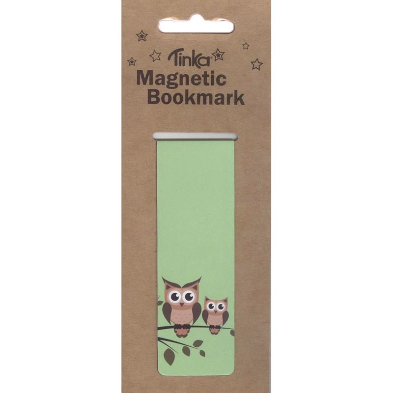 Småplock - Bokmärke Magnet Ugglor