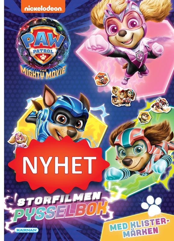 Pyssel/Målarböcker - Pysselbok Paw Patrol