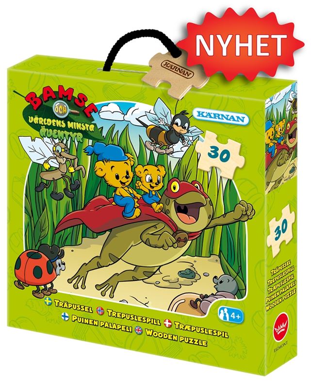 Pussel - Pussel 30 Bamse Världens Minsta
