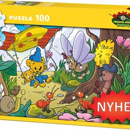 Pussel - Pussel 100 Bamse VM Äveentyr