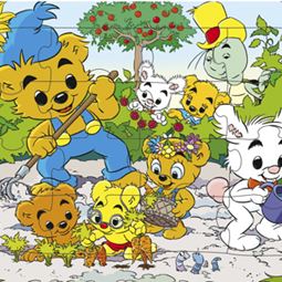 Pussel - Pusselram 16 Bamse