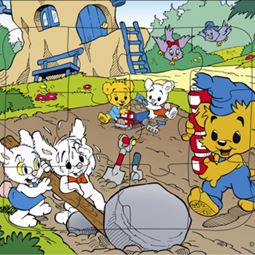 Pussel - Pusselram 12 Bamse