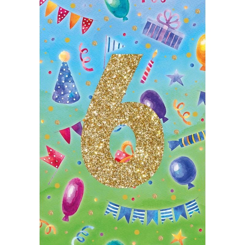 Kort - Grattiskort 6år