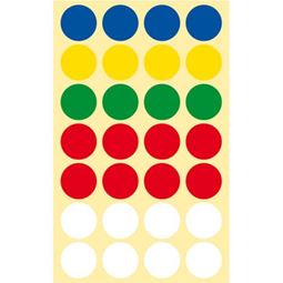 Dekorationer - Stickers Färgpluttar