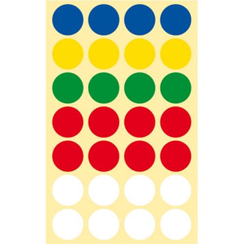 Dekorationer - Stickers Färgpluttar