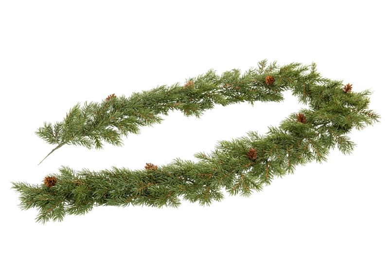 Juldekorationer - Girlang Gran Kottar