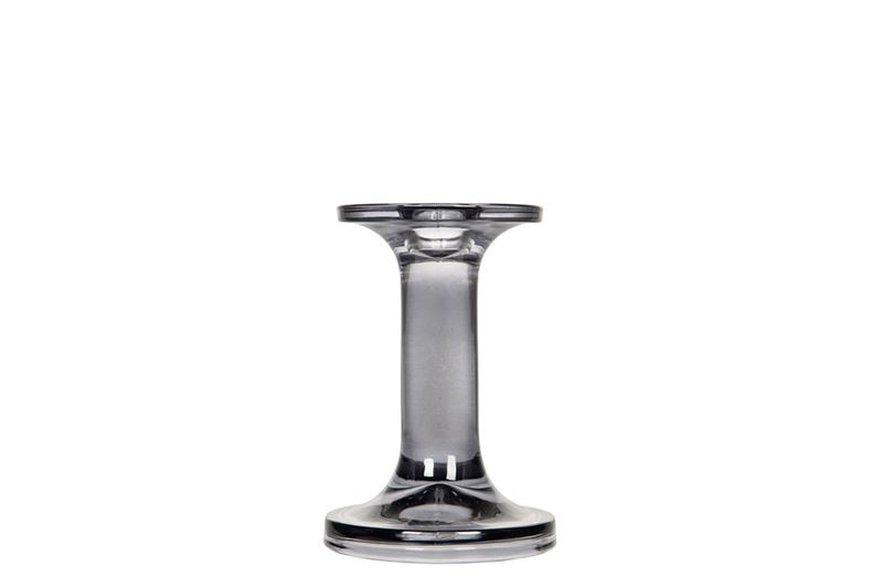 Ljuslyktor - Ljushållare i glas Style Smokey Grey