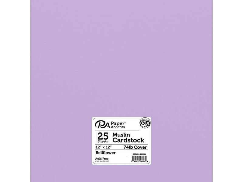 Papper - Cardstock Bellflower