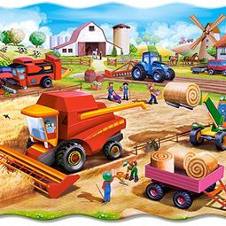 Pussel & Spel - Pussel 20 MAXI Work on the Farm