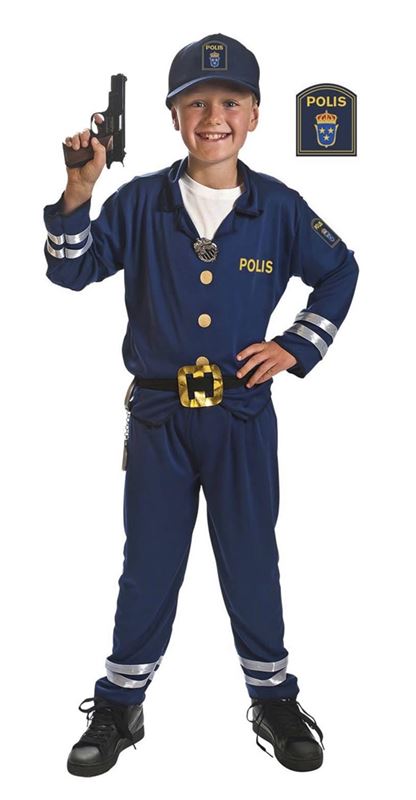 Leksaker - Poliskläder 120cm