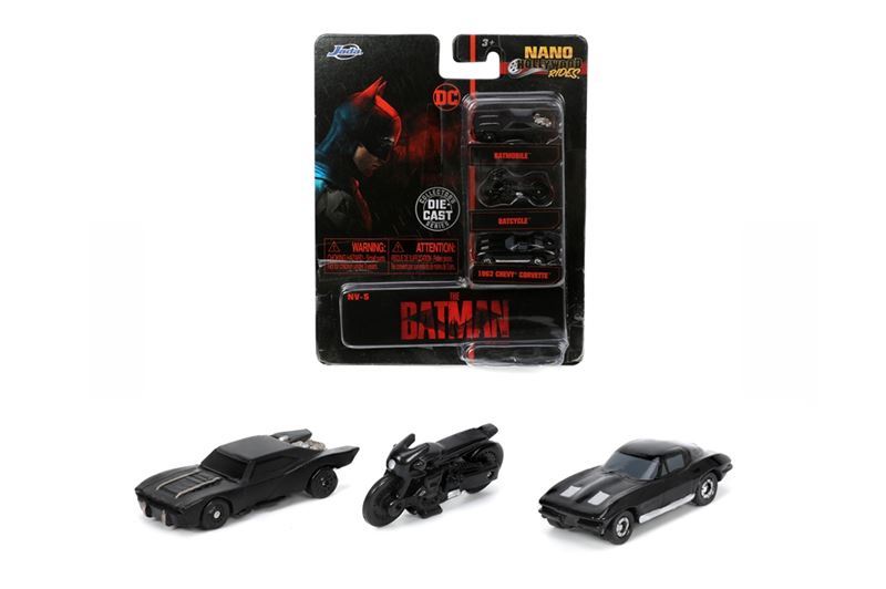 Fordon 3+ - Batman 3-Pack Nanofordon