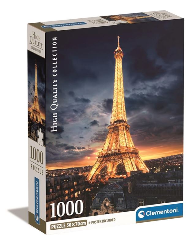 1000 - Pussel 1000 Eifeltornet