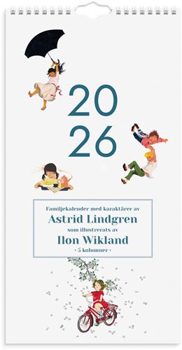 Årsbundet - Familjekalender Ilon Wikland 2026