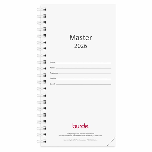 Årsbundet - Master Refill 2026