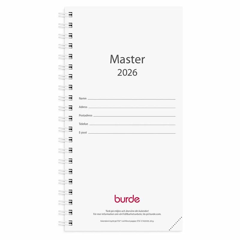 Årsbundet - Master Refill 2026