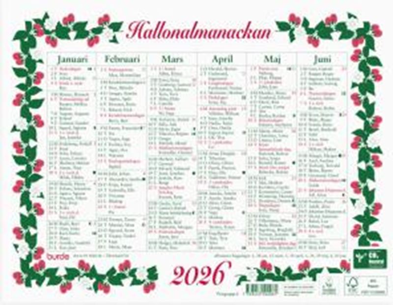 Årsbundet - Lilla Hallon 2026