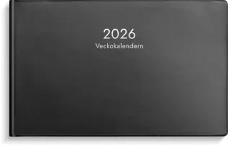 Årsbundet - Veckokalender Svart 2026