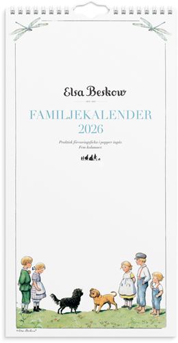 Årsbundet - Familjekalender Elsa Beskow 2026
