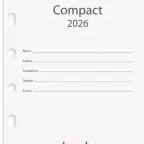 Årsbundet - Compact Refill 2026