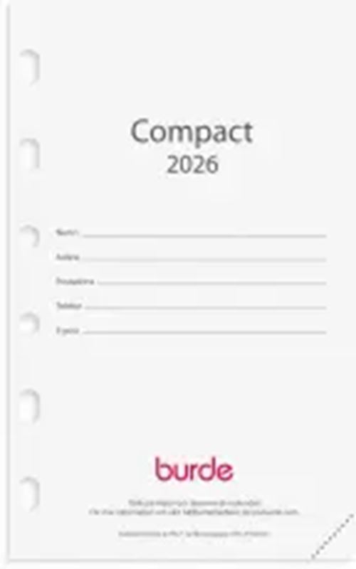 Årsbundet - Compact Refill 2026