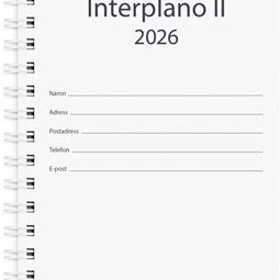 Årsbundet - Interplano II Refill 2026