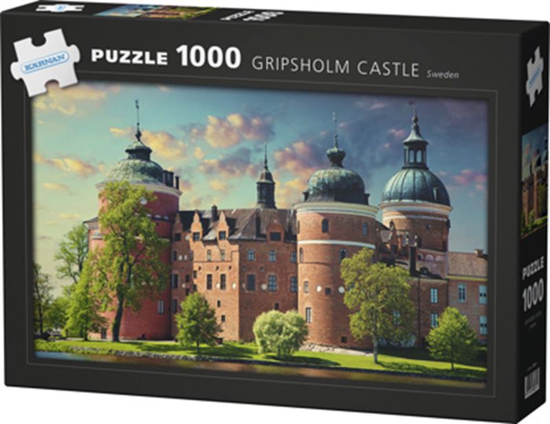 1000 - Pussel 1000 Bit Gripsholms Castle