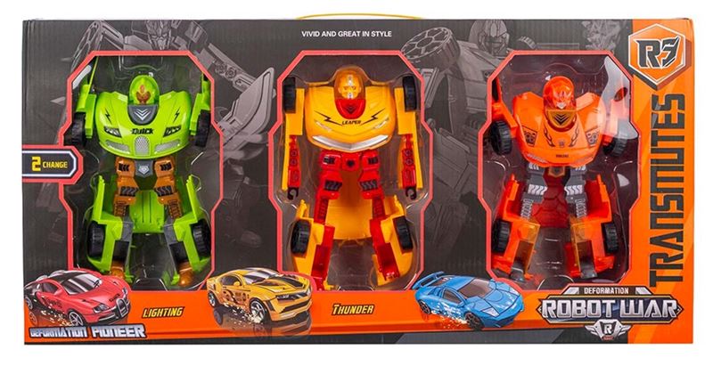 Fordon 3+ - Transformers