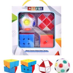 Spel - 4-i-1 Magic Puzzles