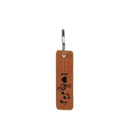 Nyckelringar - Nyckelring Teak Noter