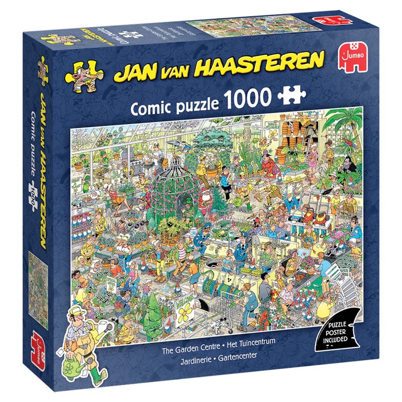 1000 - 3000 - Pussel 1000 Pussel - Jan van Haasteren - Trädgårdscenter