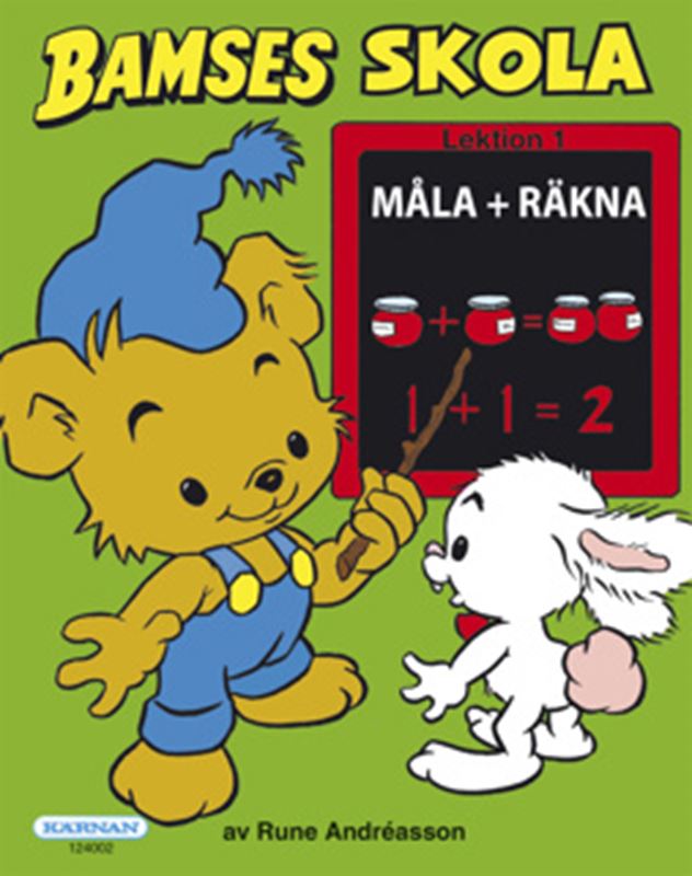 Pyssel/Målarböcker - Bamseskola 123