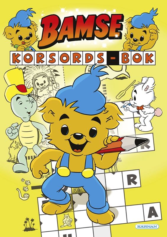 Pyssel/Målarböcker - Bamses Korsordsbok