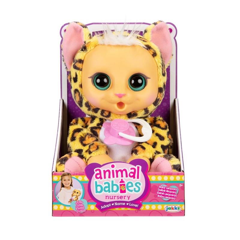 Gosedjur - Animal Babies Leopard