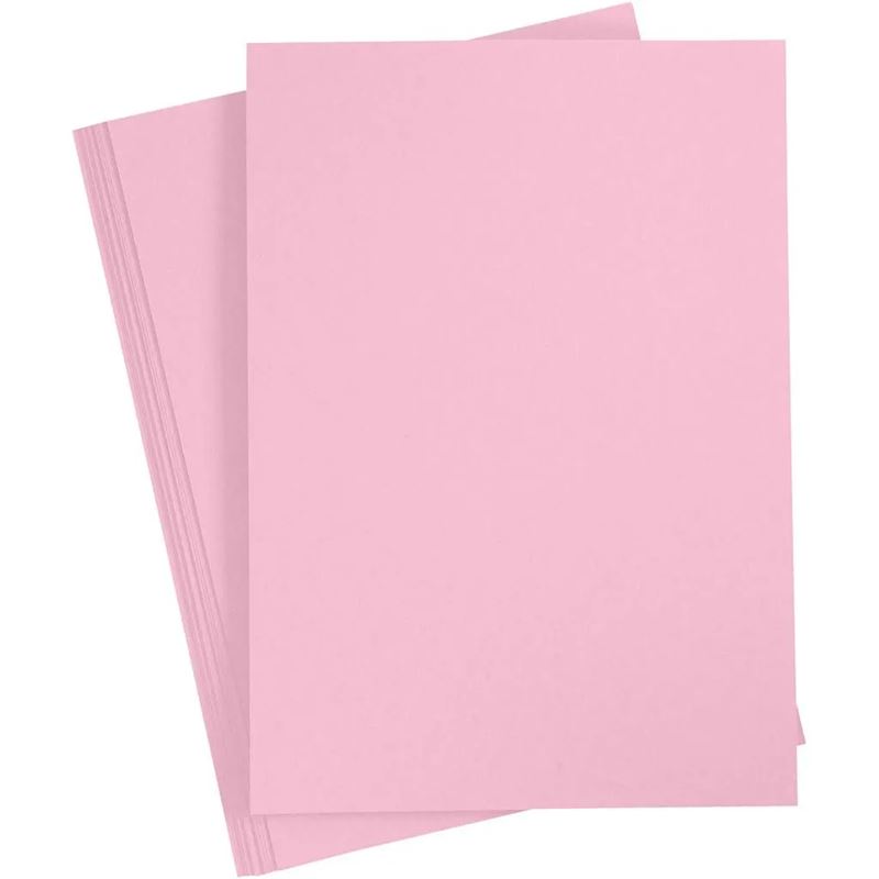 Skyltkartong A4 100g - 200g - A4 180g Rosa