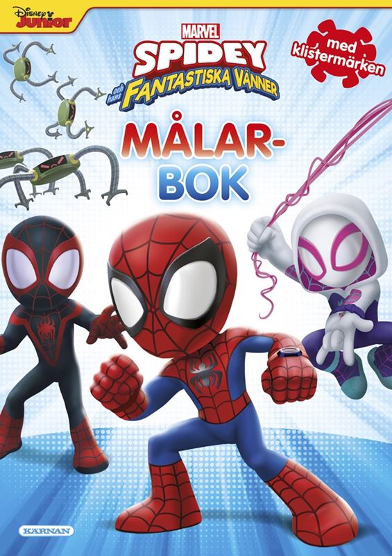 Pyssel/Målarböcker - Målarbok Spidey och Hans Vänner