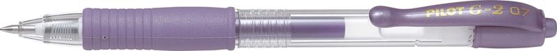 Bläck/Blyerts - Pilot G2 0,7 Metallic Violet