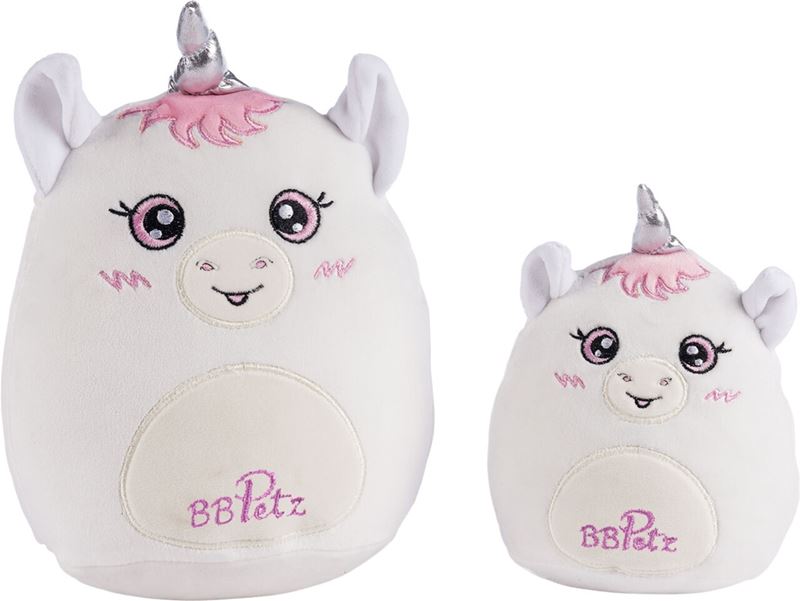 Gosedjur - Petz Mamma och Barn Enhörning