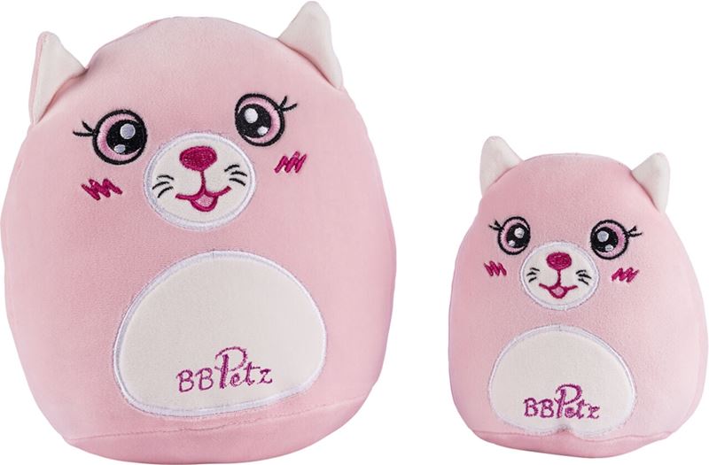 Gosedjur - Petz Mamma och Barn Katt