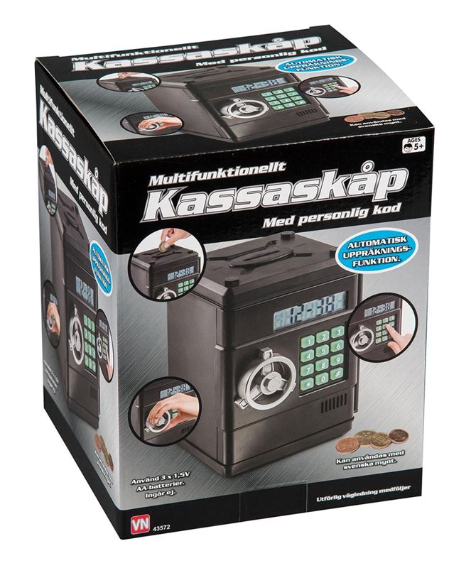 Leksaker - Kasskåp Med Kod
