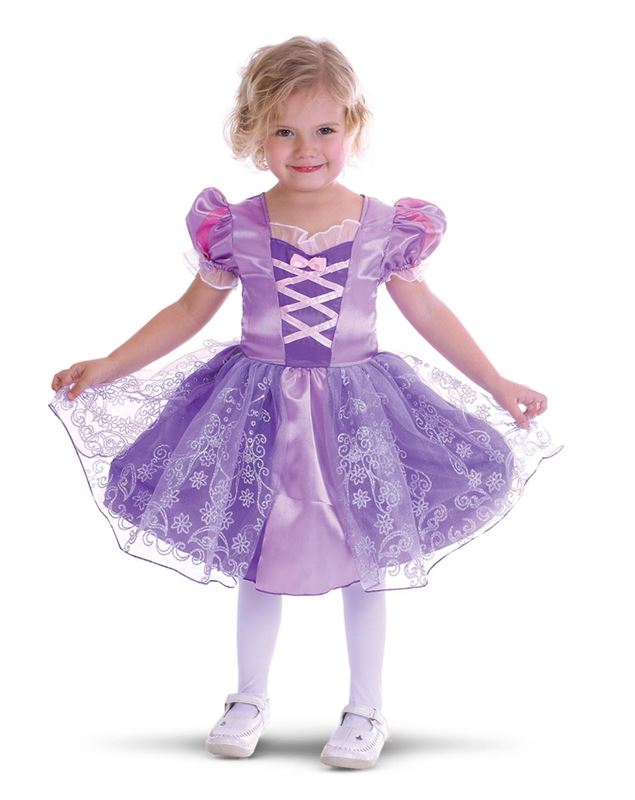 Smycken/smink/klänningar - Lila Prinsessklänning