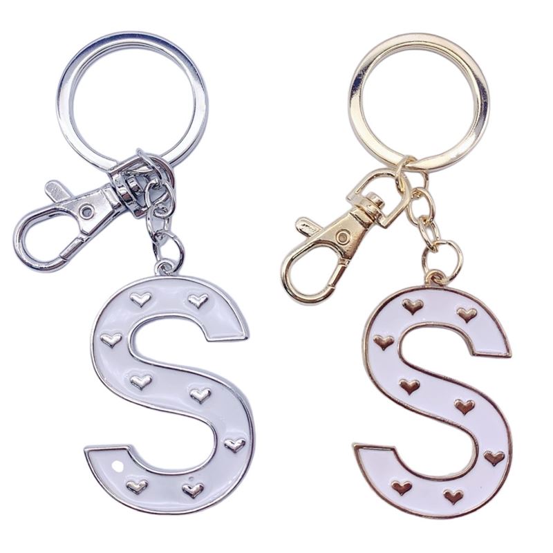 Nyckelringar - Nyckelring Guld/Silver S