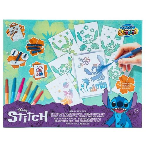 Rita, Måla, Klipp - Spraypennset Stitch