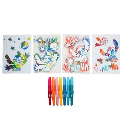 Rita, Måla, Klipp - Spraypennset Stitch