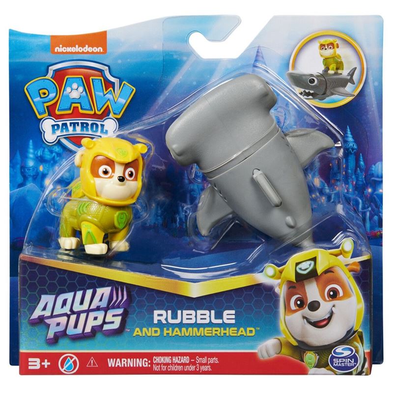 Fordon 3+ - Paw Patrol Aqua Hero Rubble