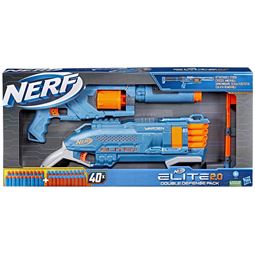 Verktyg/vapen/uniformer - NERF N-Strike Elite 2.0 Double Defense Pack